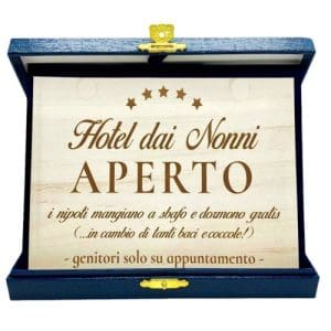 Targa - Hotel dai nonni - Borgi Cioccolateria Lindt