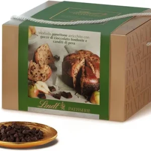 Lindt - Panettone Pera e Cioccolato 750g - Borgi Cioccolateria Lindt
